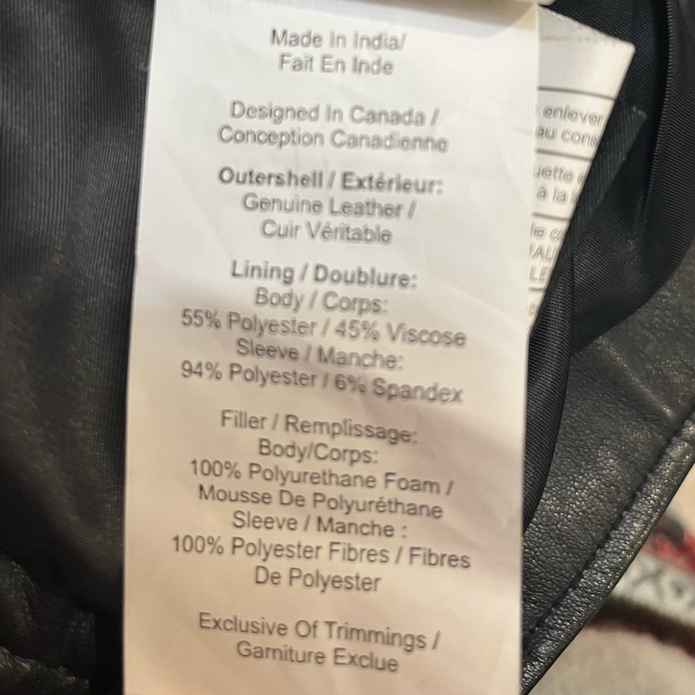 100% Leather Quilted Jacket - Picture 7 of 7